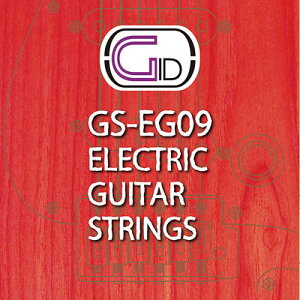 GID エレキギター弦 009-042 エレキギター用 GSEG09 ギター用 6本セット