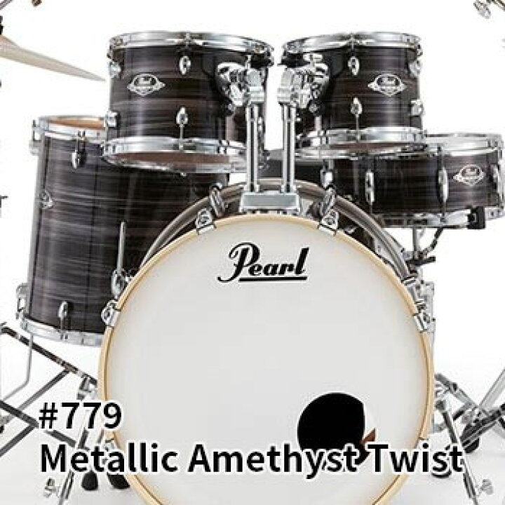 楽天市場】2クラッシュシンバルバージョン Pearl パール ドラムセット 