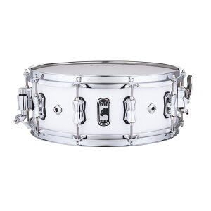 MAPEX SNARE DRUM BLACK PANTHER Venom 14 x 5.5 ARCTIC WHITE BPNML4550COW CybNX XlAh