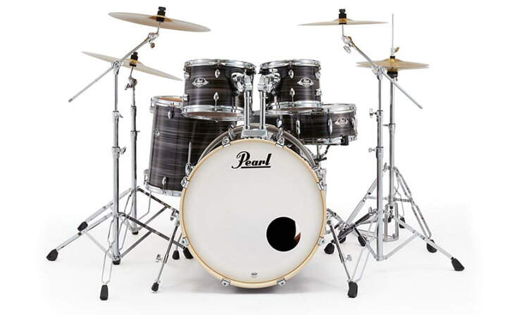楽天市場】2クラッシュシンバルバージョン Pearl パール ドラムセット 
