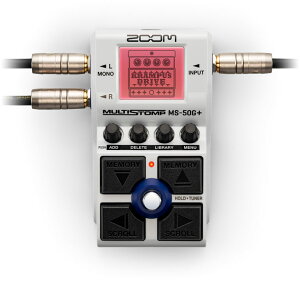 ZOOM Y[ }`GtFN^[ MS-50G+ MultiStomp GLM^[p