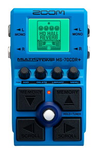ZOOM Y[ }`GtFN^[ MS-70CDR+ MultiStomp GLM^[p