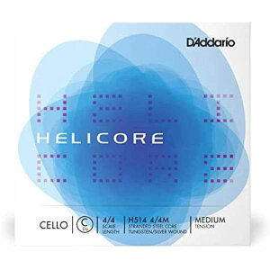 D'Addario __I `F HELICORE wRA C Medium Tension H514 4/4M