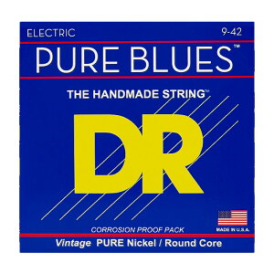 DR PURE BLUES HEAVY エレキギター用アンコーティング弦 PHR-11
