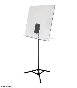 Manhasset マンハセット 透明 アクリル 譜面台 Acoustic Shield アコースティックシールド #2000 飛沫防止 飛沫 対策 クリア シールド 吹奏楽 オーケストラ に