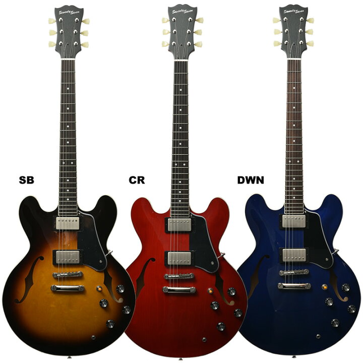 楽天市場】Seventy Seven EXRUBATO-STD/JT エレキギター セミアコ  