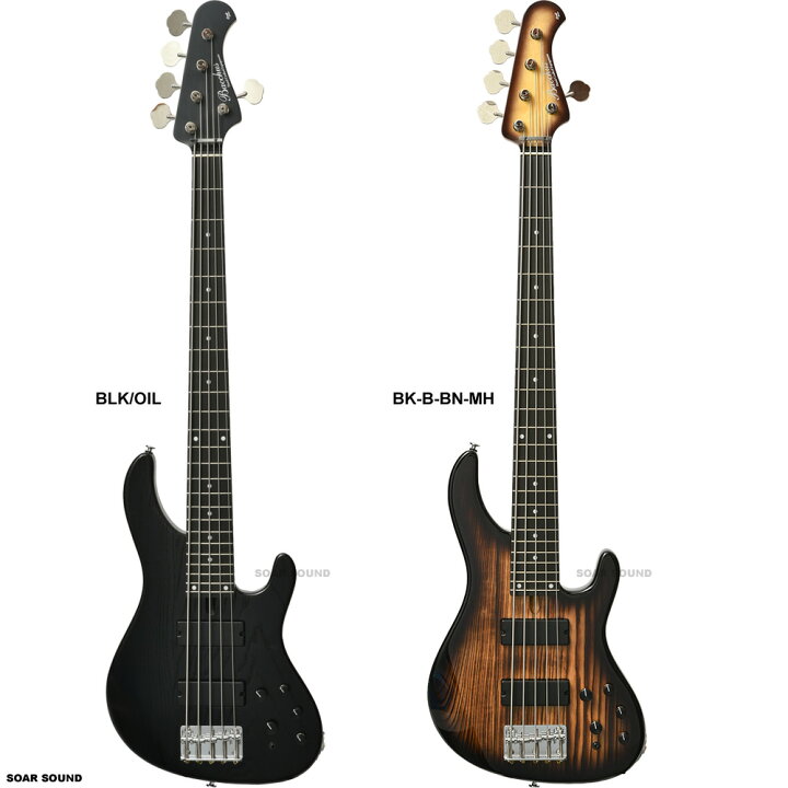 楽天市場】Bacchus バッカス アクティブ 5弦ベース TF5-STD ASH 