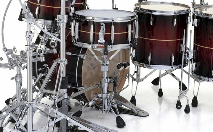 楽天市場】Pearl パール 10 - 16 インチ 対応 ローポジション スネア 