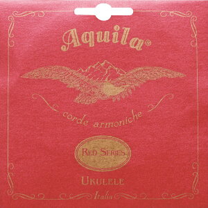 Aquila AQR- [REDシリーズ] AQR-CR 85Uコンサート用セット弦 Aquila ウクレレ弦&ウクレレベース弦
