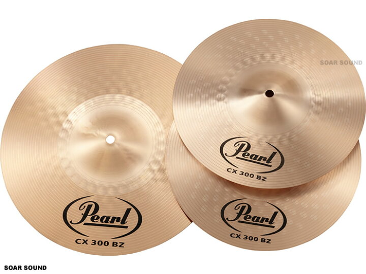 楽天市場】Pearl パール スリムサイズ シンバルセット 自宅練習 入門 