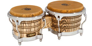 {S@LP793X-C@LP@Galaxy Giovanni Series Wood Bongos Chrome Hardware@LP