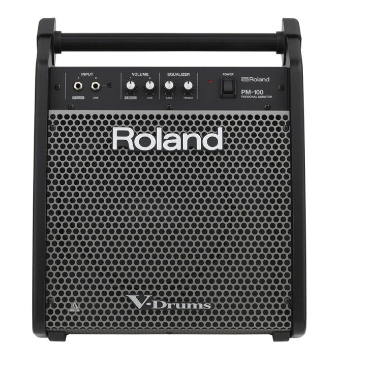 楽天市場】Roland ローランド 80W出力 電子ドラム用 アンプ スピーカー 