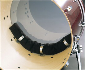 Pearl パール REMO レモ 22" 用 バスドラム マッフリング システム HK-MUFF-22 マッフル クッション バスドラム用 ミュート ドラムミュート