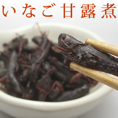 楽天市場 原田商店 花九曜印 いなご甘露煮 佃煮 45g 甘露煮 父の日 ギフト プレゼント 内祝 信州発 そばぶるまい 楽天市場店