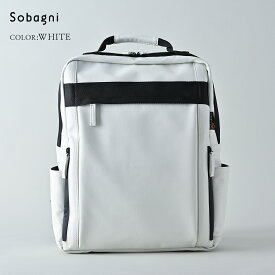 【エントリーでポイント10倍】 【Sobagni公式 BackPack194 01】バックパック リュック メンズ レディース おしゃれ おすすめ ブランド 人気 ビジネス レザー エシカルレザー 機内持ち込み サイズ シンプル 軽量 防水