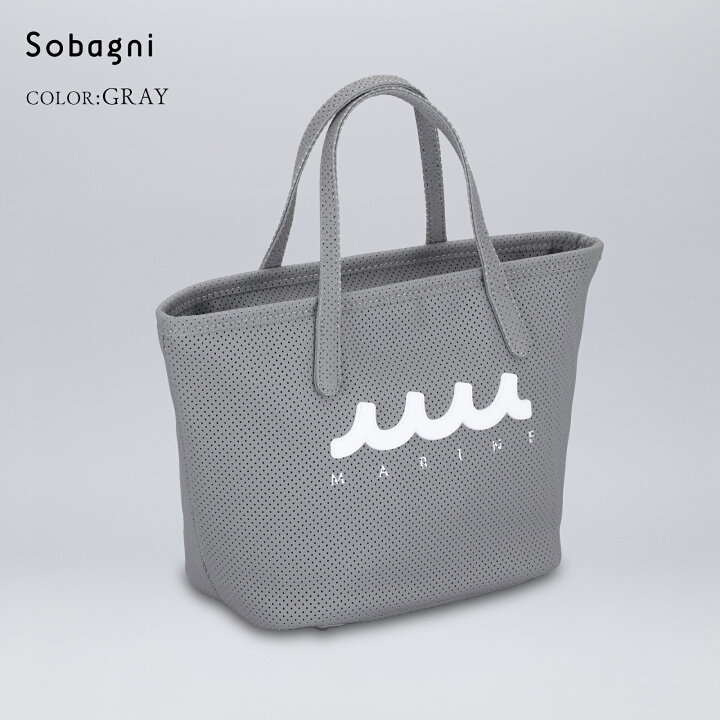 楽天市場】【CONTINUA パンチングエシカル合皮 ミニトートバッグ MUSG 