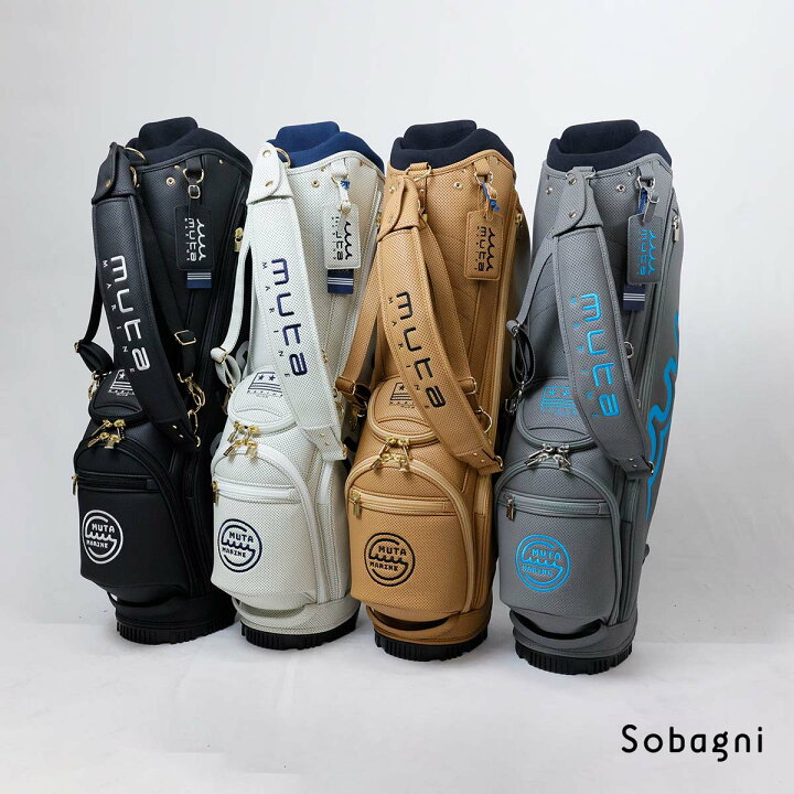 楽天市場】【完売】 muta marine ムータ ゴルフバッグ 8.5インチ 