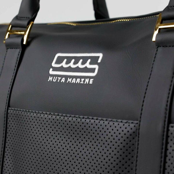 楽天市場】【完売】 muta marine ムータ ボストンバッグ ブラック 