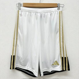 【ネコポス対応可】アディダス (adidas) ハンドボールウエア ソブエオリジナルパンツ2 ハーフパンツ 短パン ホワイト×ゴールド AJP-PANTS2-WHTGLD