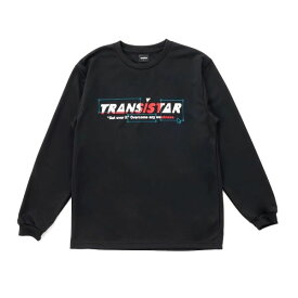 トランジスタ (TRANSISTAR) ハンドボール プラシャツ LSシャツ 長袖Tシャツ ロンT HB25TS14-BLKWHT ブラックホワイト BOUDINGBOX 25FW