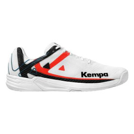 ケンパ (KEMPA) ハンドボール インドアシューズ ウィング 2.0 メンズ ホワイト レッド 200854009