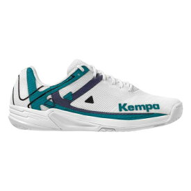 ケンパ (KEMPA) ハンドボール インドアシューズ ハンドボールシューズ ウィング 2.0 レディース ホワイトシアン 200855006