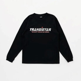 トランジスタ (TRANSISTAR) ハンドボール プラシャツ LSシャツ 長袖Tシャツ ロンT HB26TS02-BLKGRY ブラックグレー TITANIUM LOGO