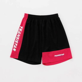 トランジスタ（TRANSISTAR）ハンドボールウエア プラクティスパンツ SIDE LOGO ゲームパンツ ブラックピンク HB26AP02-BLKPINK　26SS