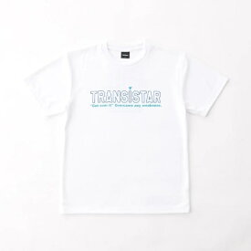 【ネコポス対応可】トランジスタ TRANSISTAR ハンドボール ウェア 半袖 Tシャツ プラクティスシャツ HB DRY S/S T-shirts_SUPER SHOOTER5 HB26TS03 WHBL ホワイト×ブルー 26ss【SS2609】