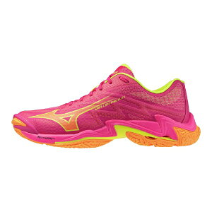 �y�v���~�A���X�e�[�V��������z ����J���[ mizuno �~�Y�m �o���[�{�[���V���[�Y WAVE LIGHTNING ELITE �E�G�[�u���C�g�j���O�G���[�g V1GA260042 �s���N×�C�G���[×�I�����W ���[�J�b�g �C���V���[