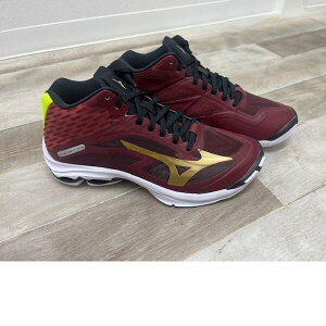 �\�u�G�X�|�[�c�I���W�i�� mizuno �~�Y�m �o���[�{�[���V���[�Y WAVE LIGHTNING MID WIDE �E�G�[�u���C�g�j���O �~�b�h �~�b�h�J�b�g V1GA233000 �G���W×�S�[���h ���L 3E���� �̈�� �C���V���[�Y �y�� 
