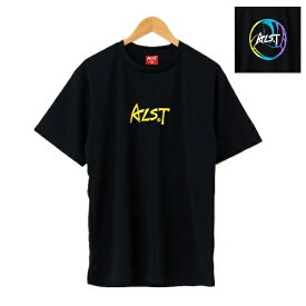 アルスト (ALST) バレーボール プラクティスシャツ 半袖シャツ BK- BALL GRADATION ブラック×イエロー VB26TS02-BLKYEL