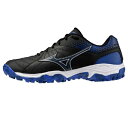 mizuno ミズノ ハンドボールシューズ Wave Gaia3 WIDE ウエーブガイア3 ワイド X1GD235052 ブラック×ブルー 幅広 3E …