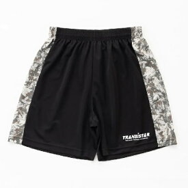 トランジスタ TRANSISTAR ハンドボールウエア ゲームパンツ ハーフパンツ HB GAME PANTS LEAF CAMO HB26AP01 BKKH ブラック×カーキ 26aw