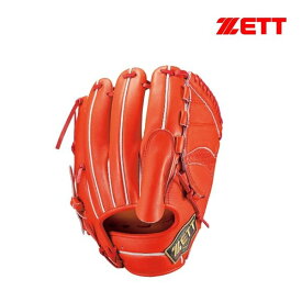ゼット (ZETT) 野球 一般硬式グローブ グラブ プロステイタスSE 投手用 ピッチャー用 20aw Dオレンジ サイズ4 BPROG01S