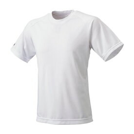 【あす楽対応】SSK(エスエスケイ) 野球ウエア ベースボールシャツ 練習着 クールネックTシャツ 丸首 無地 白 BT2250