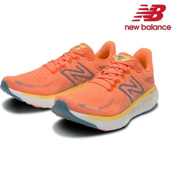 楽天市場 ニューバランス Nb Newbalance ランニングシューズ Fresh Foam X 1080 V12 M12 フレッシュフォーム メンズ オレンジ ウィズd 標準 M1080m12 D ソブエスポーツ