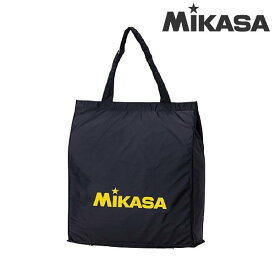 【あす楽対応】ミカサ (MIKASA) バレーボール レジャーバッグ エコバッグ コンパクト ブラック BA22-BK