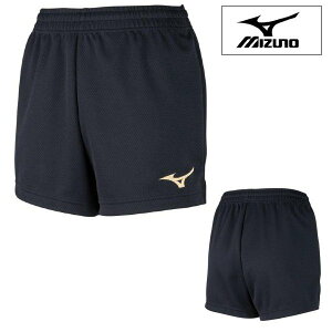 MIZUNO (�~�Y�m) �o���[�{�[�� �Q�[���p���c ���f�B�[�X �u���b�N×�S�[���h �V���[�g�p���c �Z�p�� V2MB820295 18ss