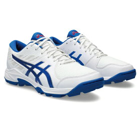 アシックス asics ハンドボールシューズ GEL-PEAKE2 ゲルピーク2 1113A036 104 ホワイト×ブルー 外用 アウトシューズ