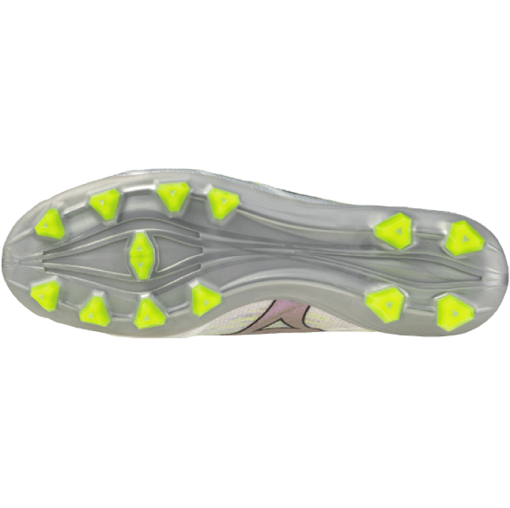 【タカ】ミズノアルファ2 PRO ホワイト×シルバー25.0CM MIZUNO ミズノアルファ 2 PRO ホワイト×シルバーイリディセント