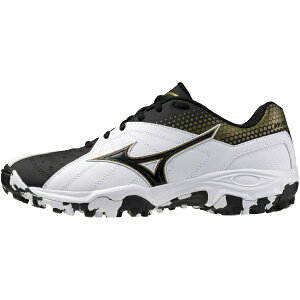 mizuno ミズノ ハンドボールシューズ Wave Gaia3 WIDE ウエーブガイア3 ワイド X1GD235004 ホワイト×ブラック 幅広 3E 外用 屋外用 アウトシューズ