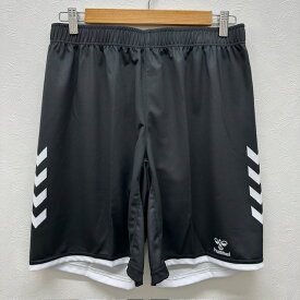 【ネコポス対応可】ヒュンメル (hummel) ハンドボールウエア ソブエオリジナル昇華パンツ ハーフパンツ 短パン ブラック×ホワイト HUM-P-BLKWHT