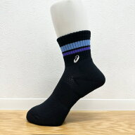 アシックス (asics) ソックス ミドルショート ソブエスポーツオリジナルカラー PC06 B×SAX×BK×PUP×W(…