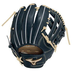 ミズノ (MIZUNO) 野球 硬式グローブ グローバルエリート インフィニティNEO 内野手用5 (24ss) ミッドナイト ブラック サイズ10 1AJGH30205-094