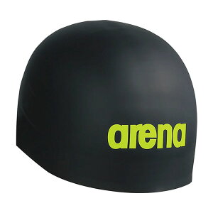 アリーナ (arena) 水泳 競泳 WA承認済 アクセサリー 小物 スイムキャップ 水泳帽子 アクアフォース3Dキャップ レーシングシリコン ブラック M-L ARN3910-BLK