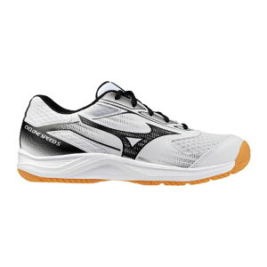 �~�Y�m (MIZUNO) �o���[�{�[���V���[�Y �T�C�N�����X�s�[�h 5 Jr. �W���j�A (25ss) �z���C�gx�u���b�N 21.0-23.0cm 3E �G���g���[���f�� ���S�җp V1GD251053