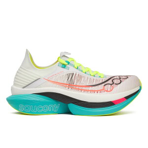 �T�b�J�j�[ (saucony) �����j���O�V���[�Y �X�j�[�J�[ ENDORPHIN ELITE 2 �G���h���t�B���G���[�g2 �����Y (25aw) �z���C�g×�~���[�^���g S3099497 S30994-97