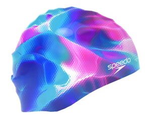 �y�l�R�|�X�Ή��z�X�s�[�h (Speedo) ���j ���j �X�C�~���O �X�C���L���b�v ���j�X �X�q PRINT SILICONE CAP �v�����g�V���R���L���b�v (26ss) �u���[ SE12615-BL