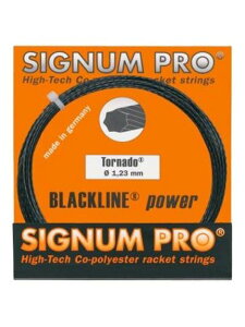 �V�O�i���v�� (SIGUNUMPRO) �e�j�X ���� �A�N�Z�T���[ �X�g�����O �K�b�g TORNADO �g���l�[�h (25aw) �u���b�N 1.23mm×12m TORNADO